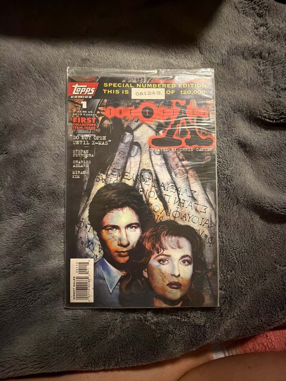The X-Files #1 Topps Comics Special Numbered Edition (Sealed)